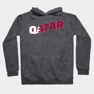 Qatar Vintage style retro souvenir Hoodie